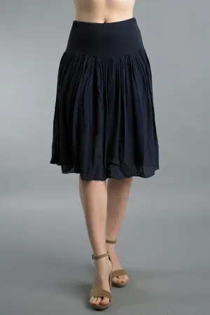 Navy Short Skirt