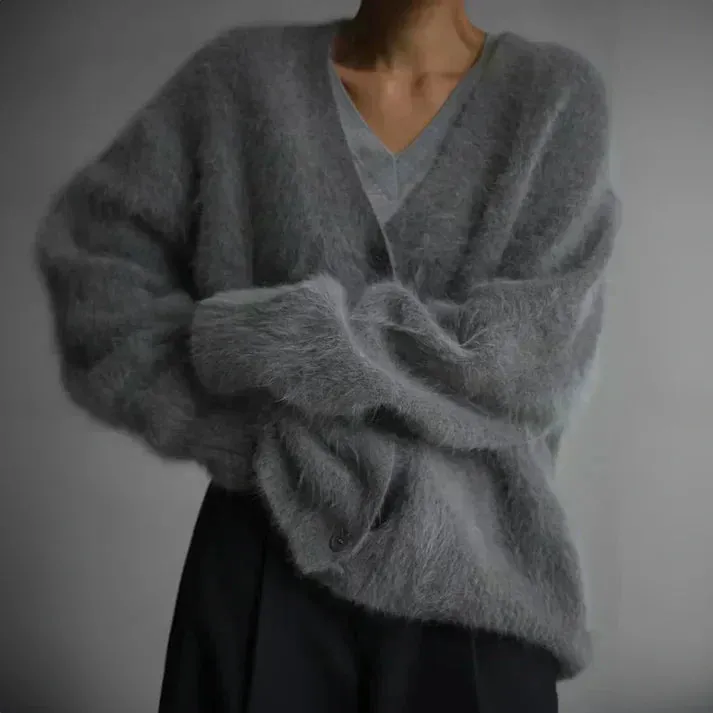 NORA - ELEGANT CROPPED CASHMERE SWEATER