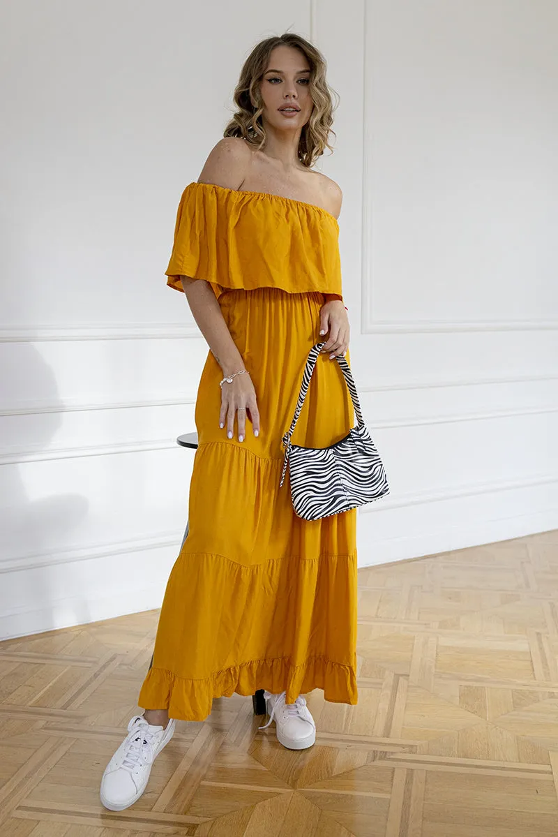 Off Shoulder Sexy White Vintage Elegant Maxi Dresses