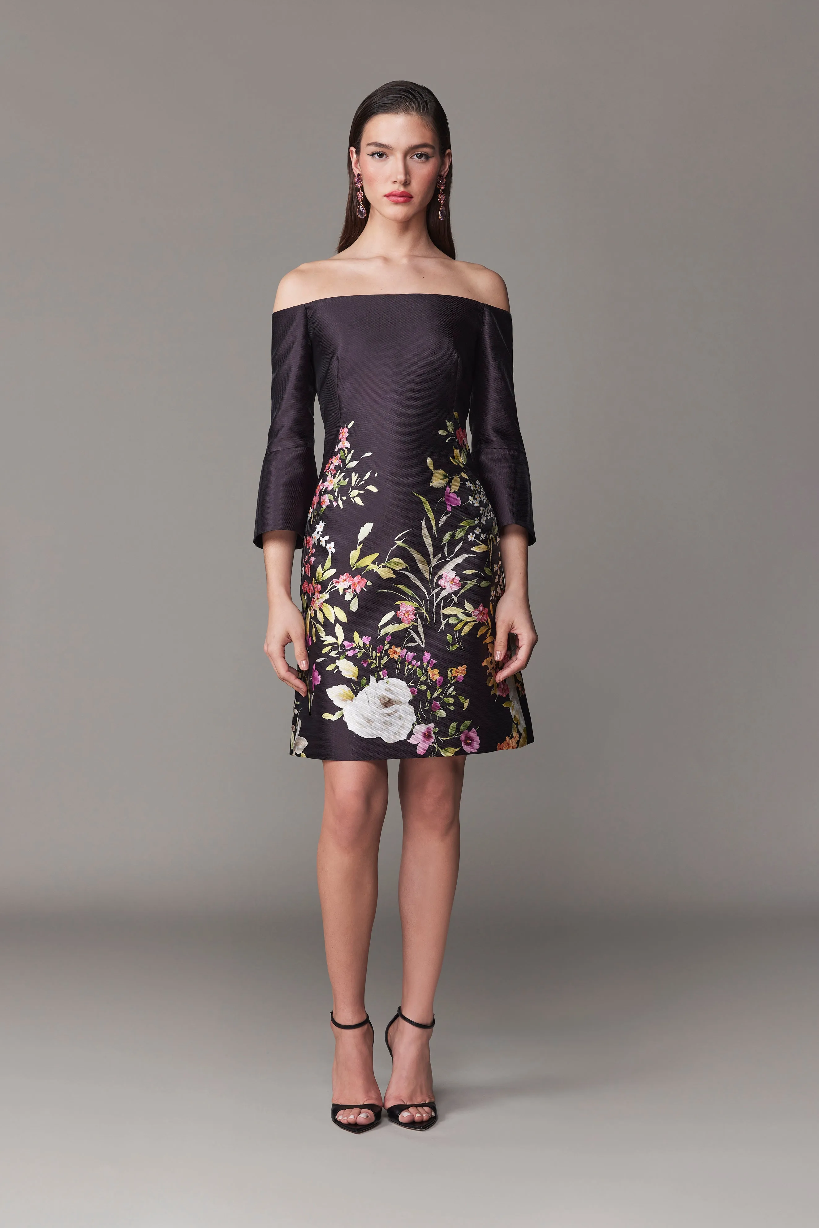 OFF-THE-SHOULDER DRESS