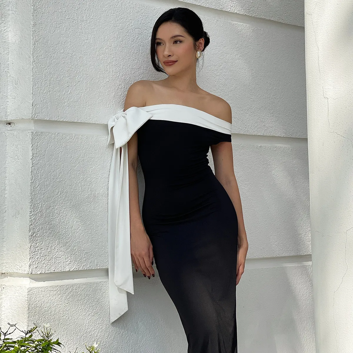 Onella® | Off-The-Shoulder Women'S Dress With Bow