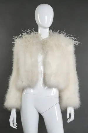 Ostrich Feather Jacket II