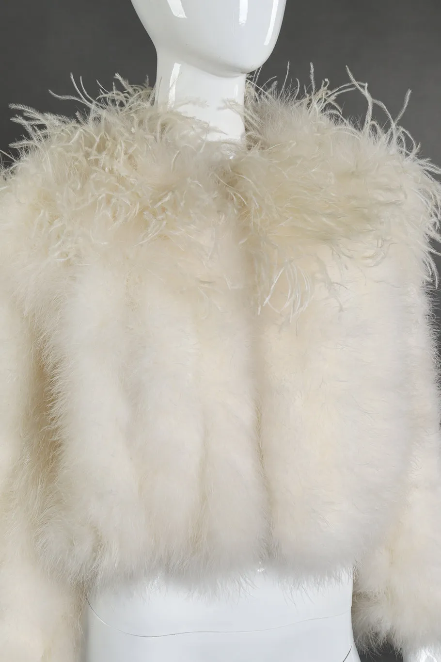 Ostrich Feather Jacket II