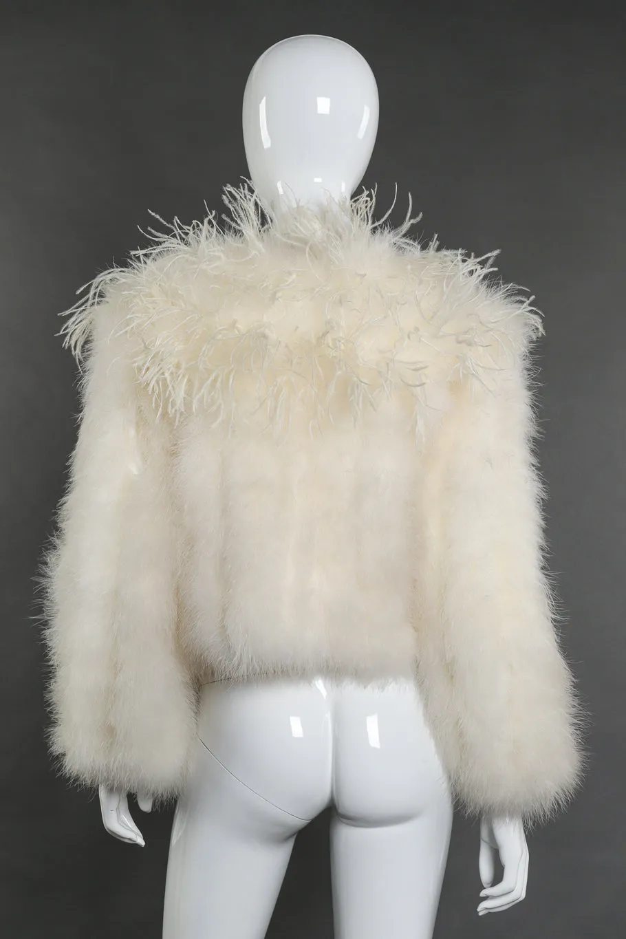 Ostrich Feather Jacket II