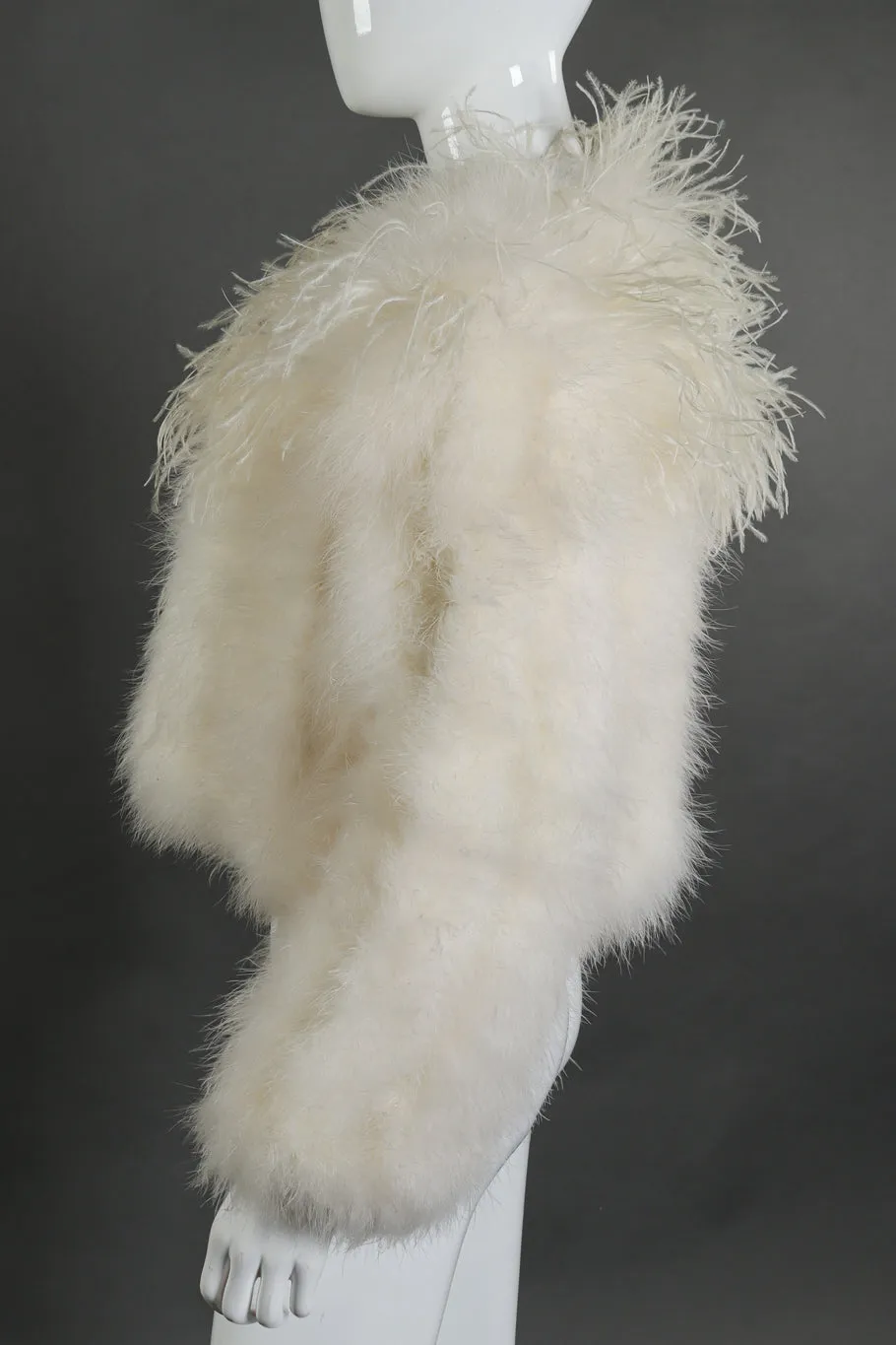 Ostrich Feather Jacket II