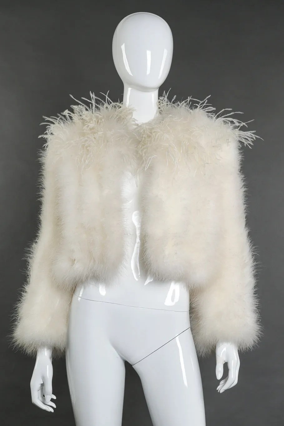 Ostrich Feather Jacket II