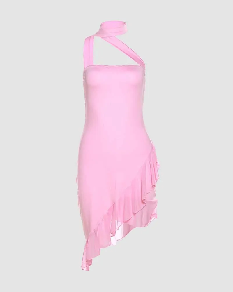 Pantherwood Asymmetrical Dress