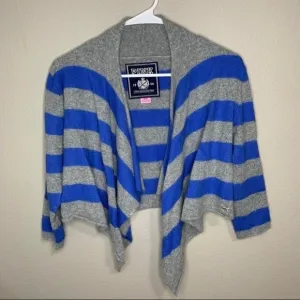 PINK by Victoria’s Secret vintage cropped striped cardigan size medium
