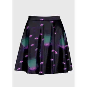 Plus Size Hidden Realm Weirdcore Skirt by In Control Clothing