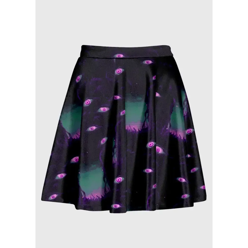 Plus Size Hidden Realm Weirdcore Skirt by In Control Clothing