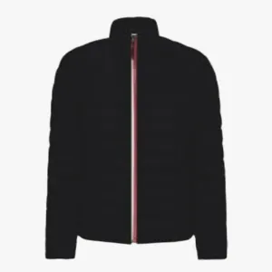 Polo Mens Nylon Puffer Jacket Black