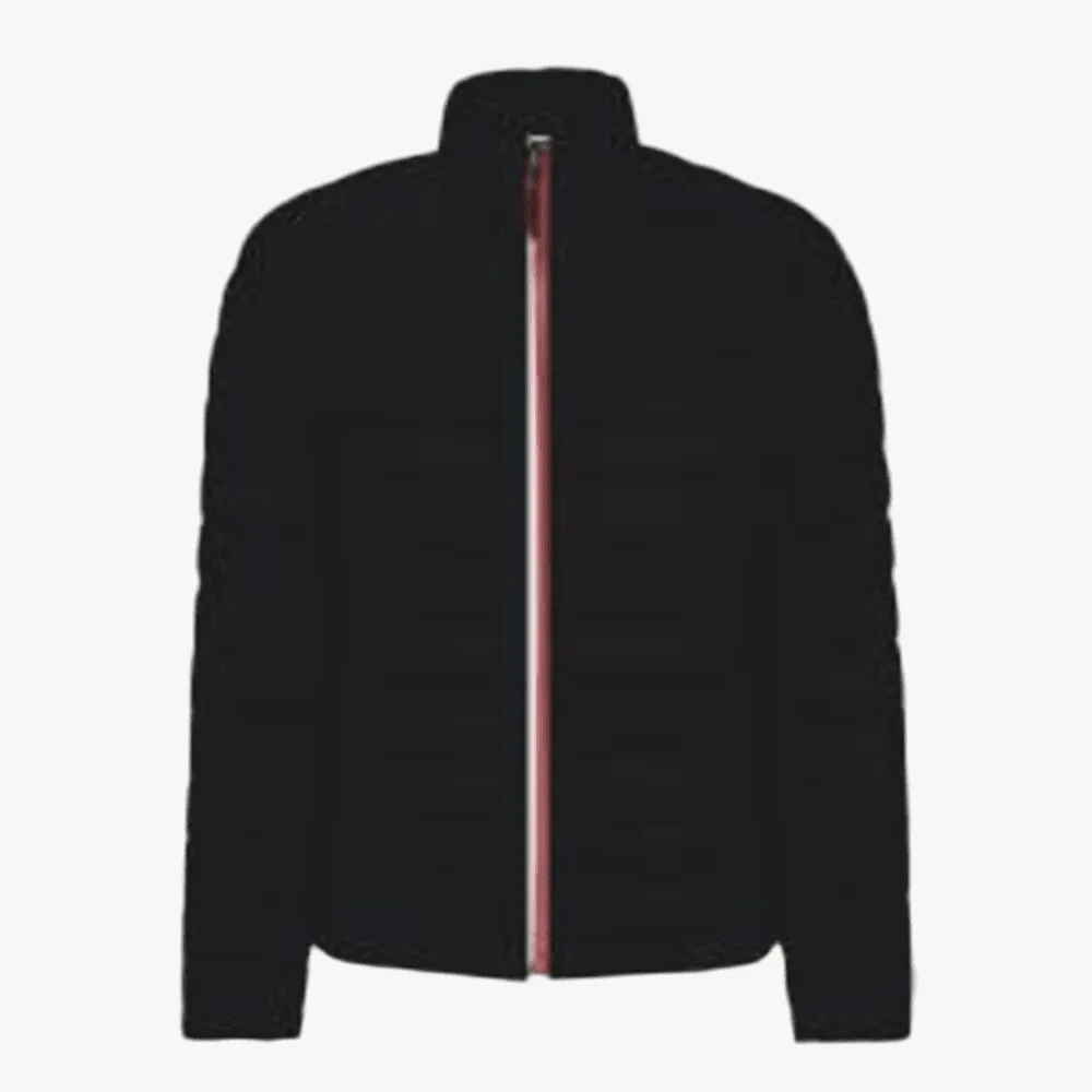 Polo Mens Nylon Puffer Jacket Black