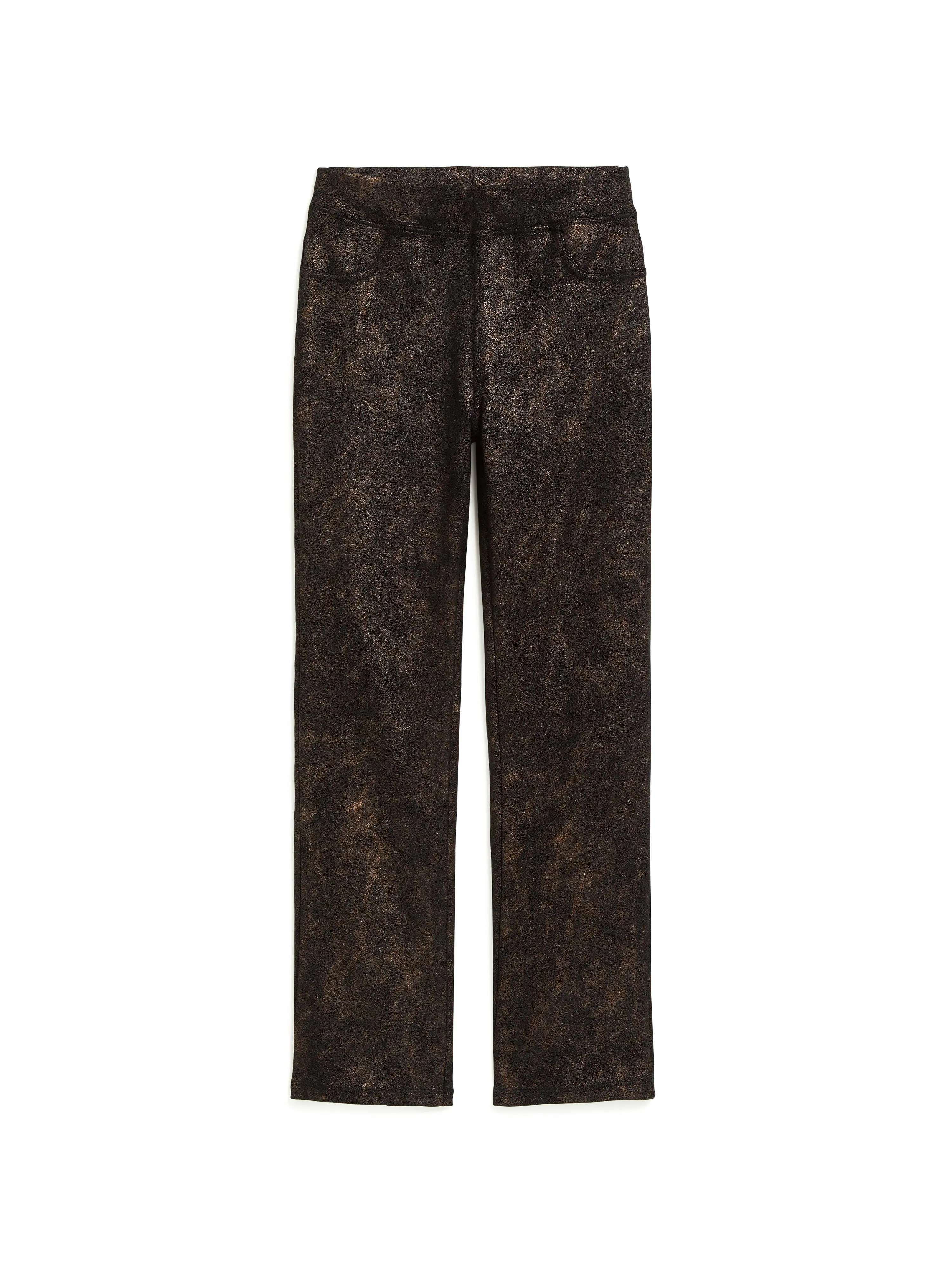 PULL ON VINTAGE SUEDE CROP FLARE