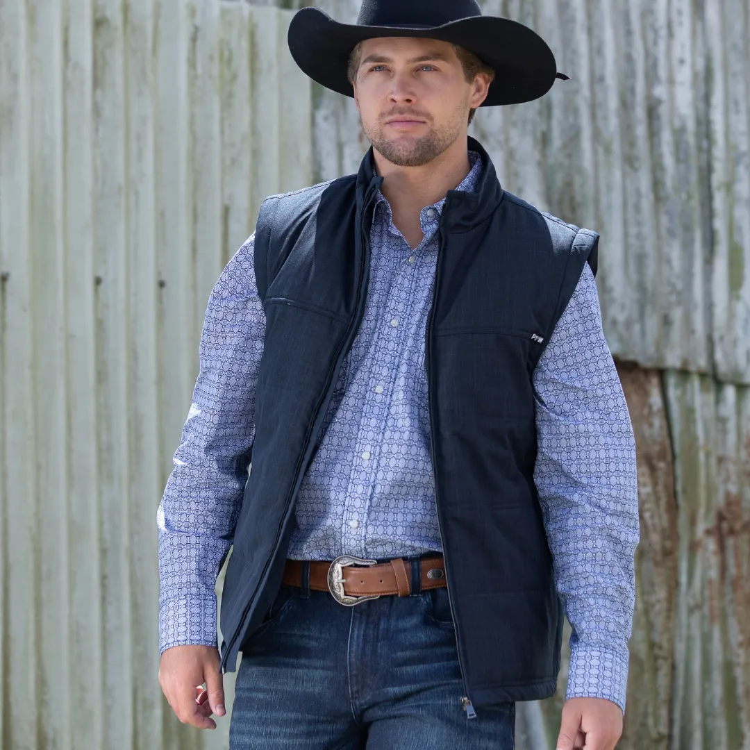 Pure Western Mens Tucker Puffer Jacket/Vest
