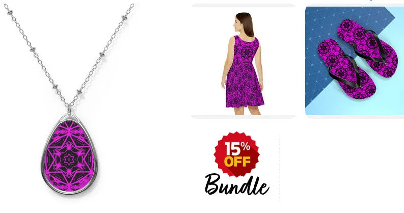 Purple Star Pattern Outfit Bundle