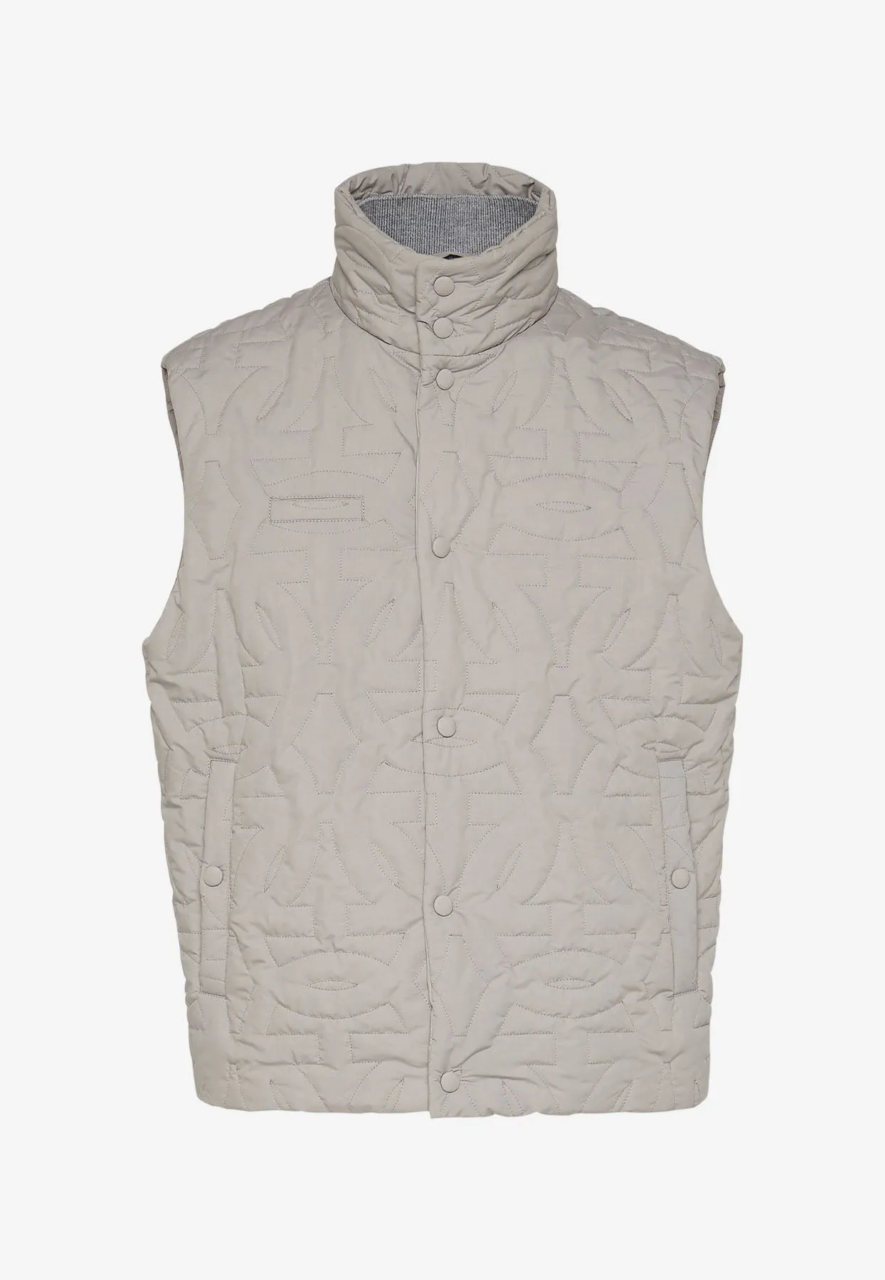 Quilted Gancini Gilet