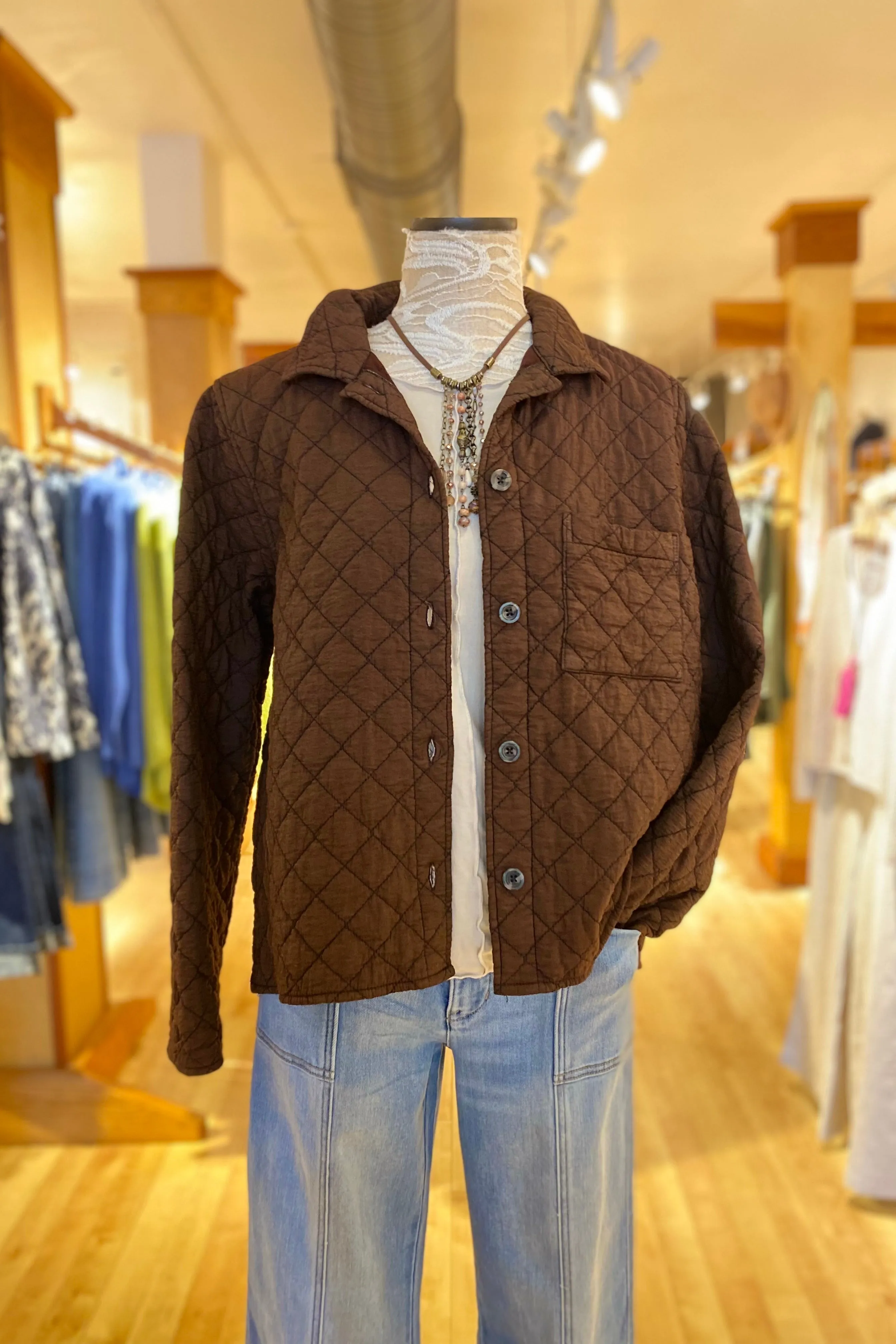 Quilted Shacket