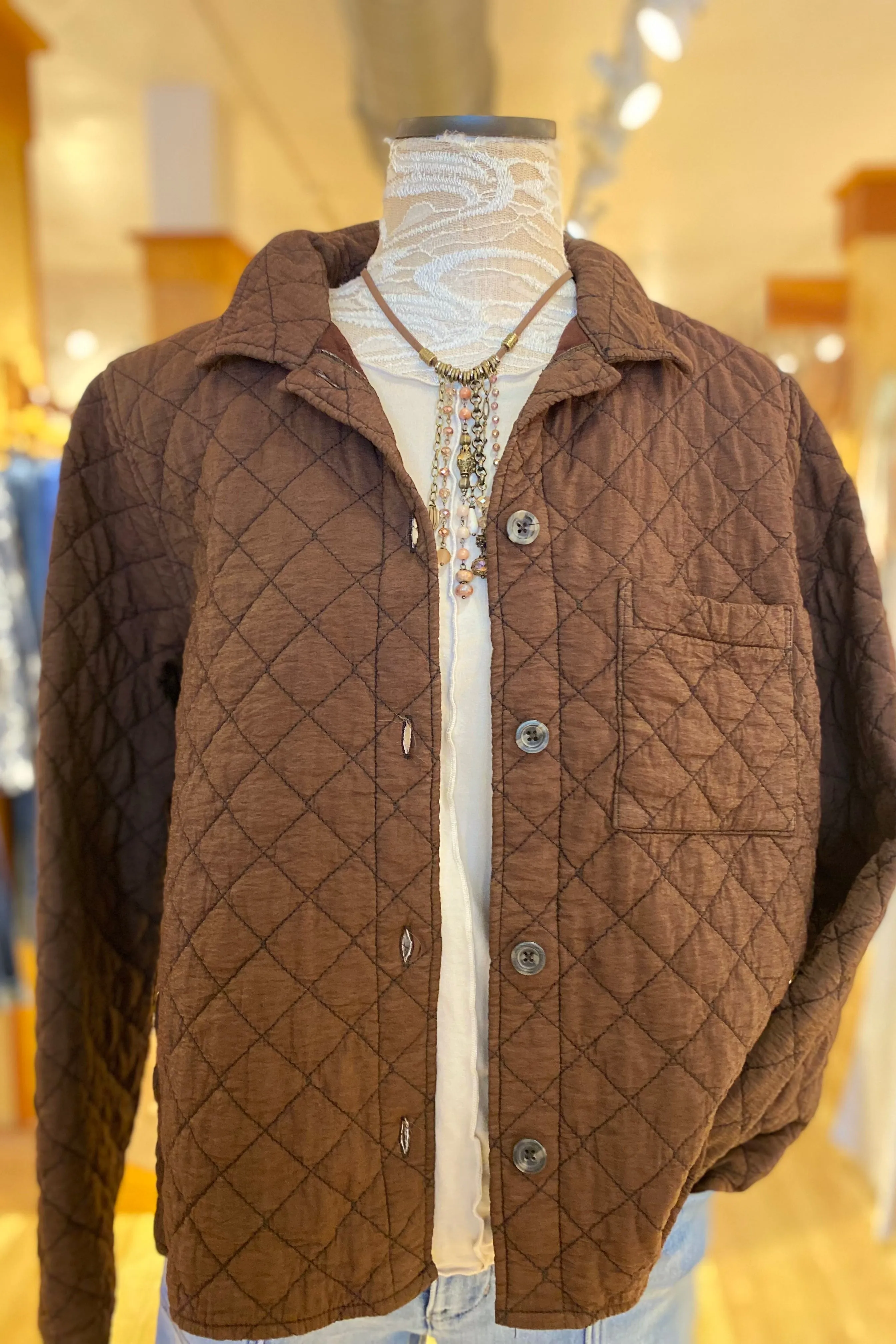 Quilted Shacket