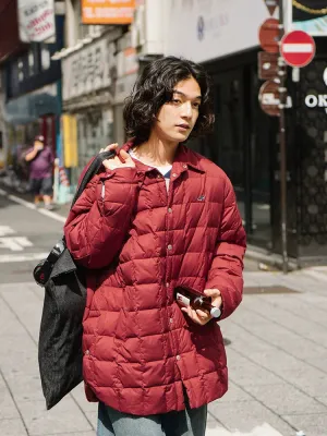 Red Quilted Jacket