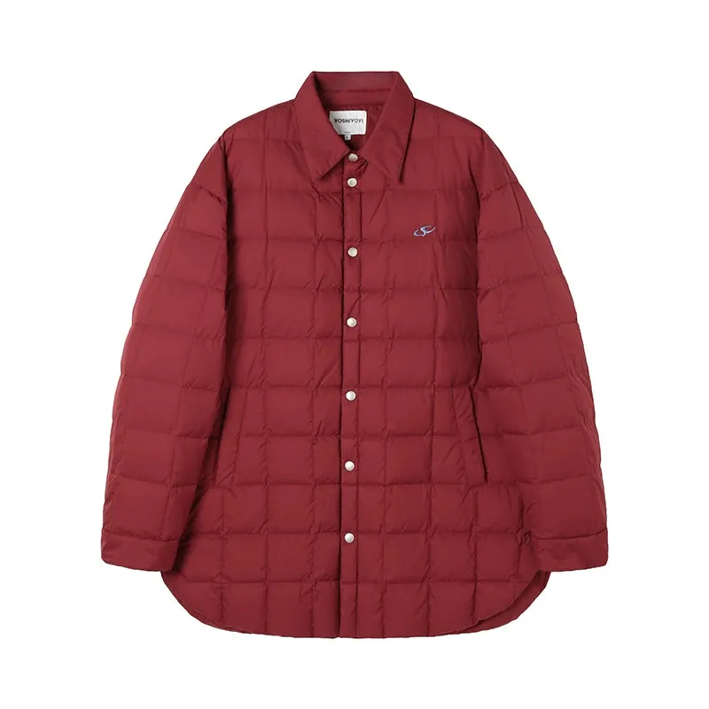 Red Quilted Jacket