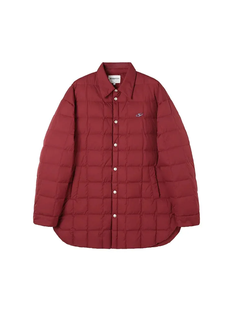 Red Quilted Jacket