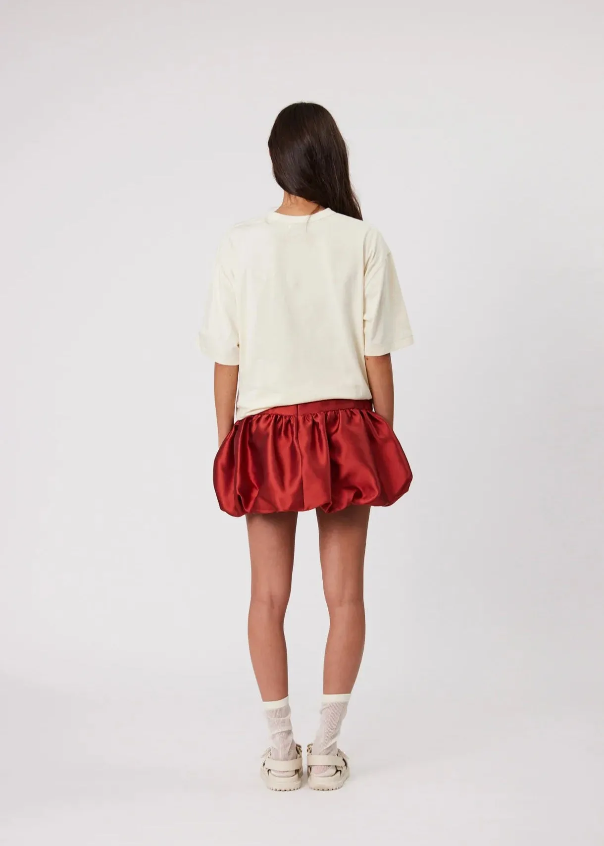REMAIN Alexa Mini Skirt - Brick