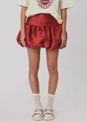 REMAIN Alexa Mini Skirt - Brick