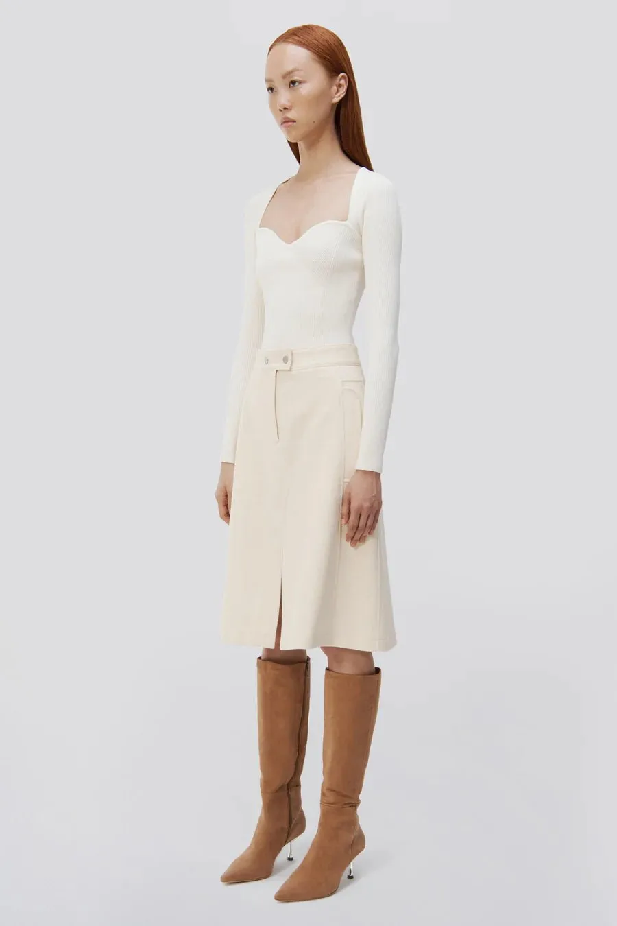 ROSELINE MIDI SKIRT