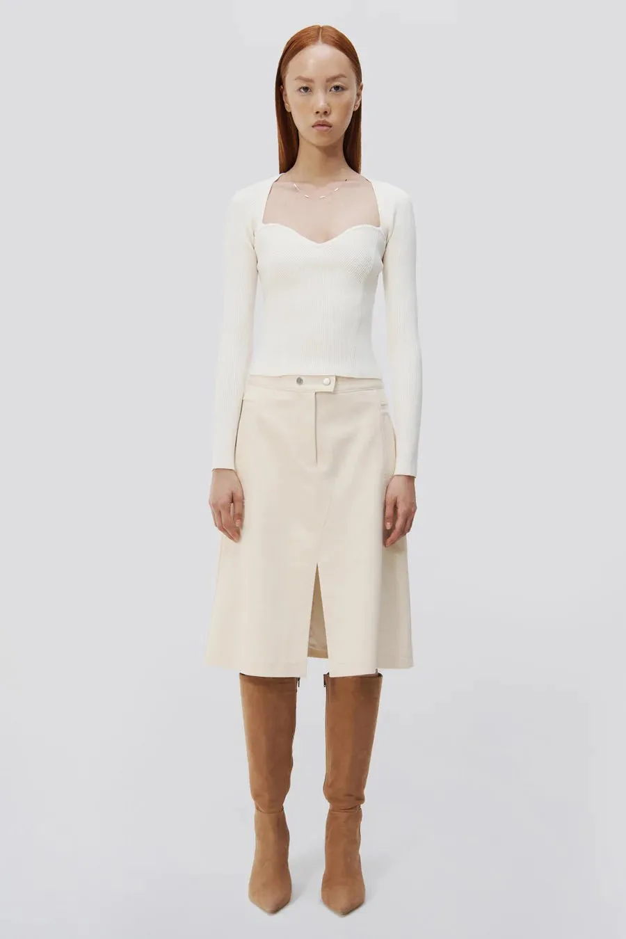 ROSELINE MIDI SKIRT
