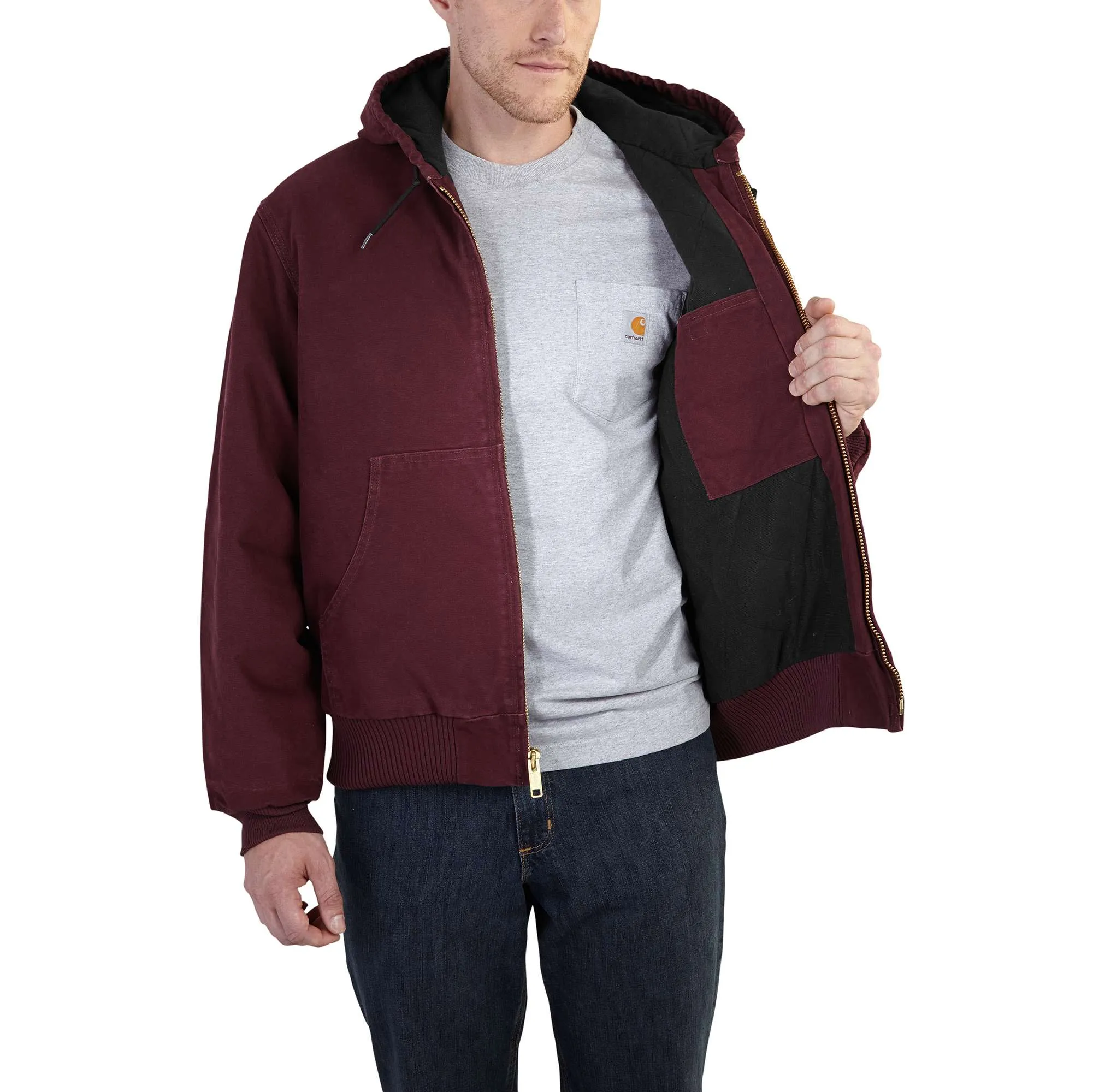 Sandstone Quilted Flannel-Lined Active Jac