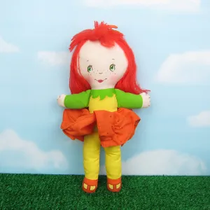 Scamper Lily Rag Doll Vintage 1986 Avon Little Blossom Cloth Toy