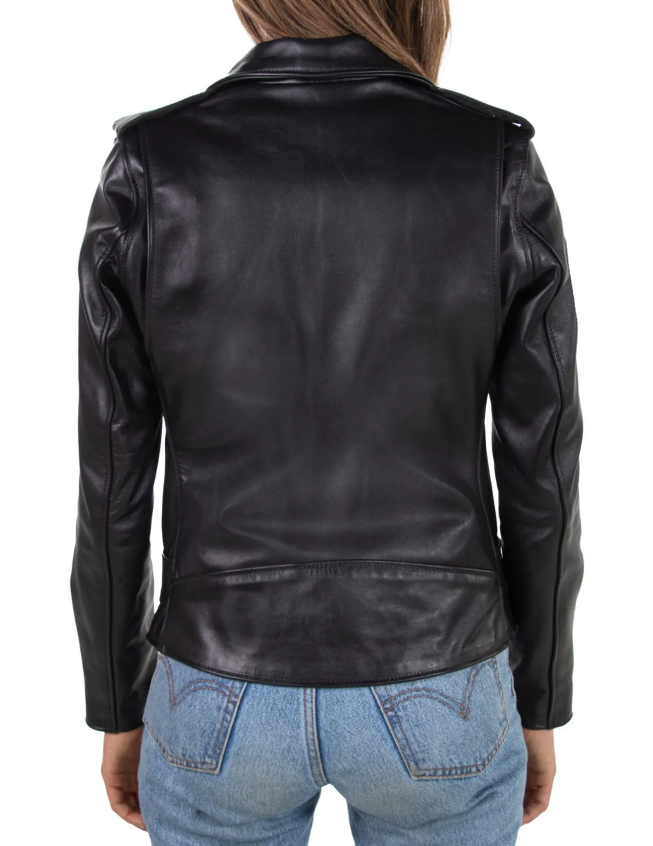 Schott 137W Women's Leather Motorcycle Jacket