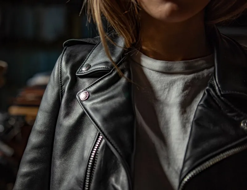 Schott 137W Women's Leather Motorcycle Jacket