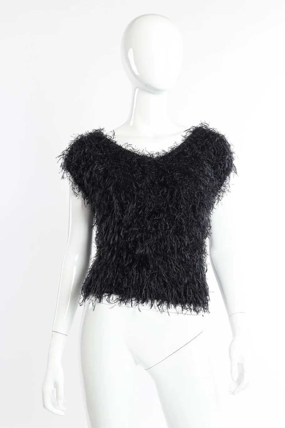 Shaggy Knit Top