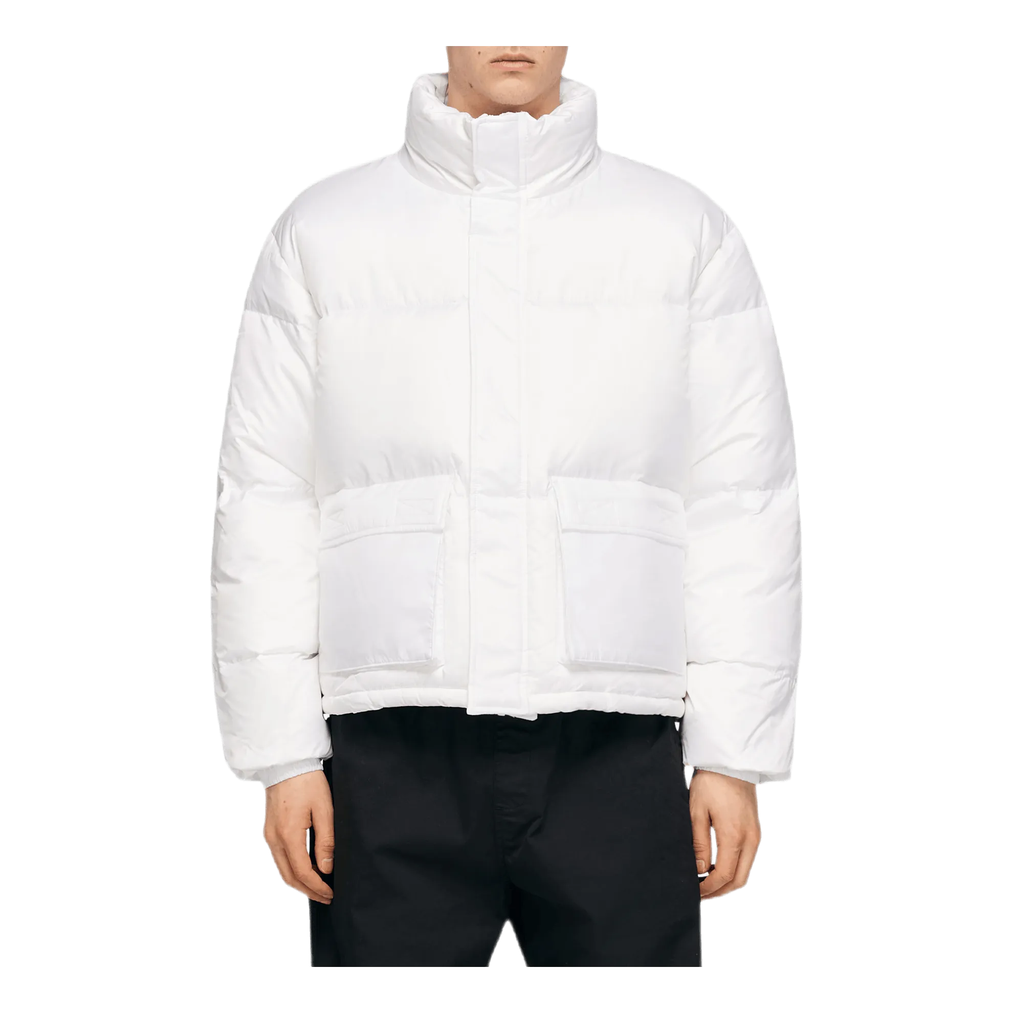 Short Puffer White