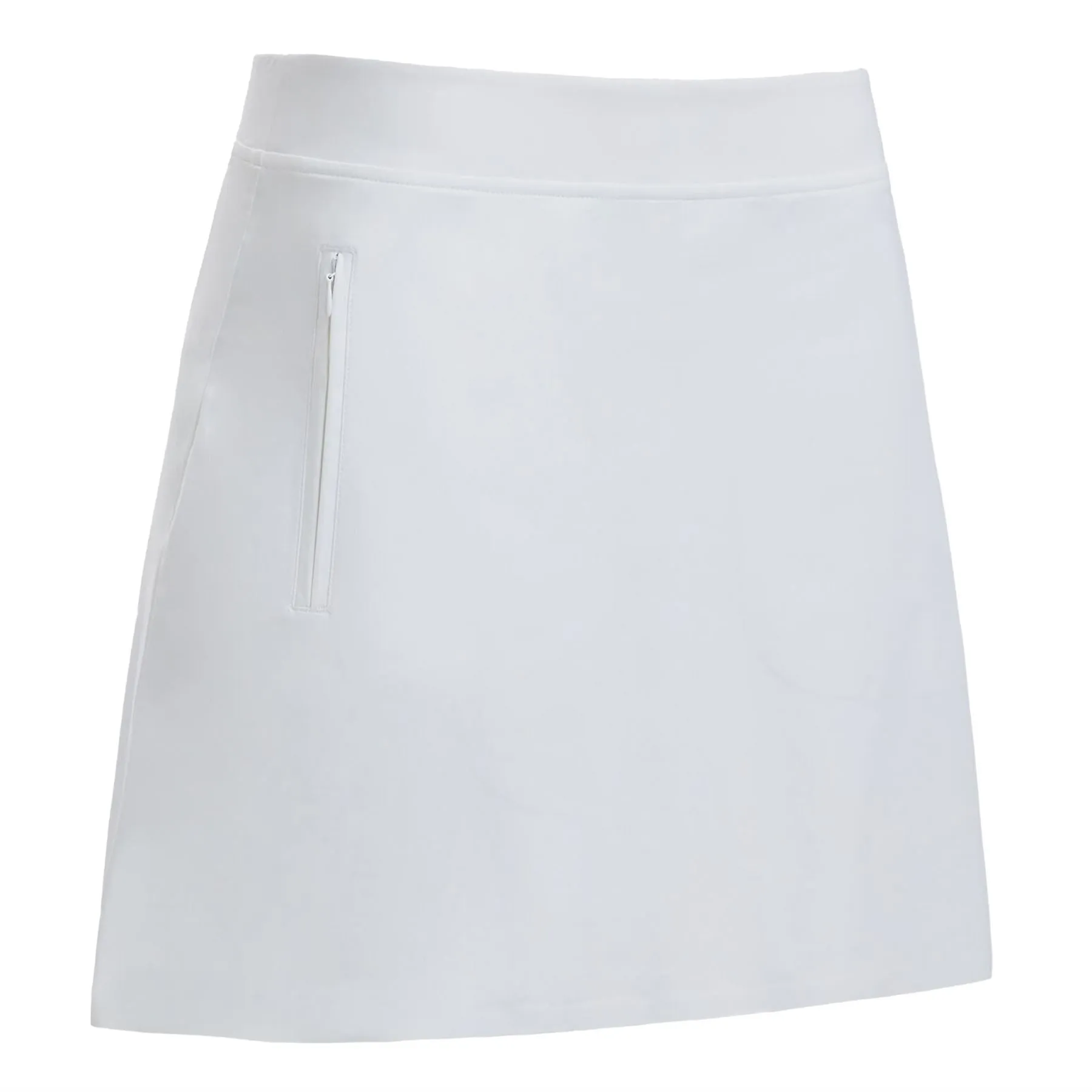 Silky Tech Nylon A-Line Skort Snow
