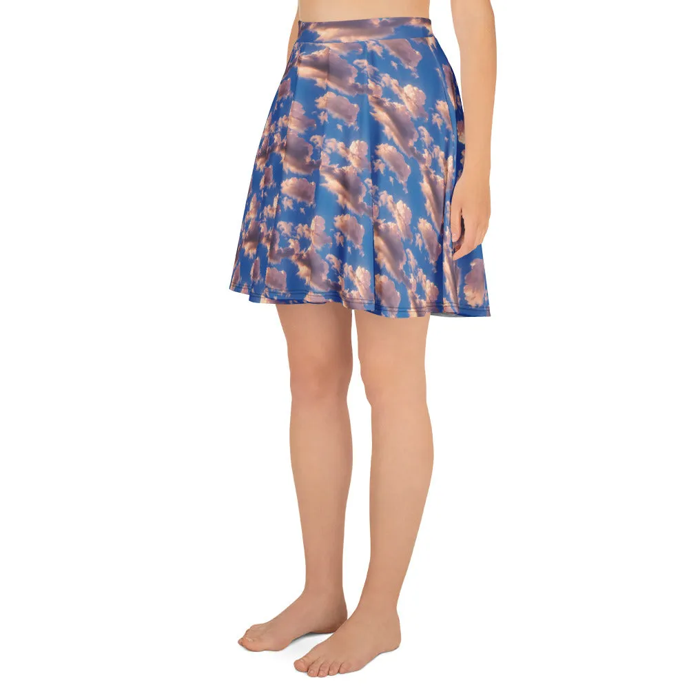 Skater Skirt - Cotton Candy Skies