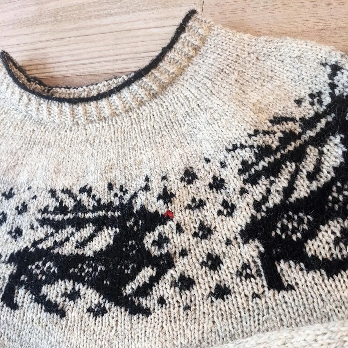 Sleigh Ride Sweater by Espace Tricot