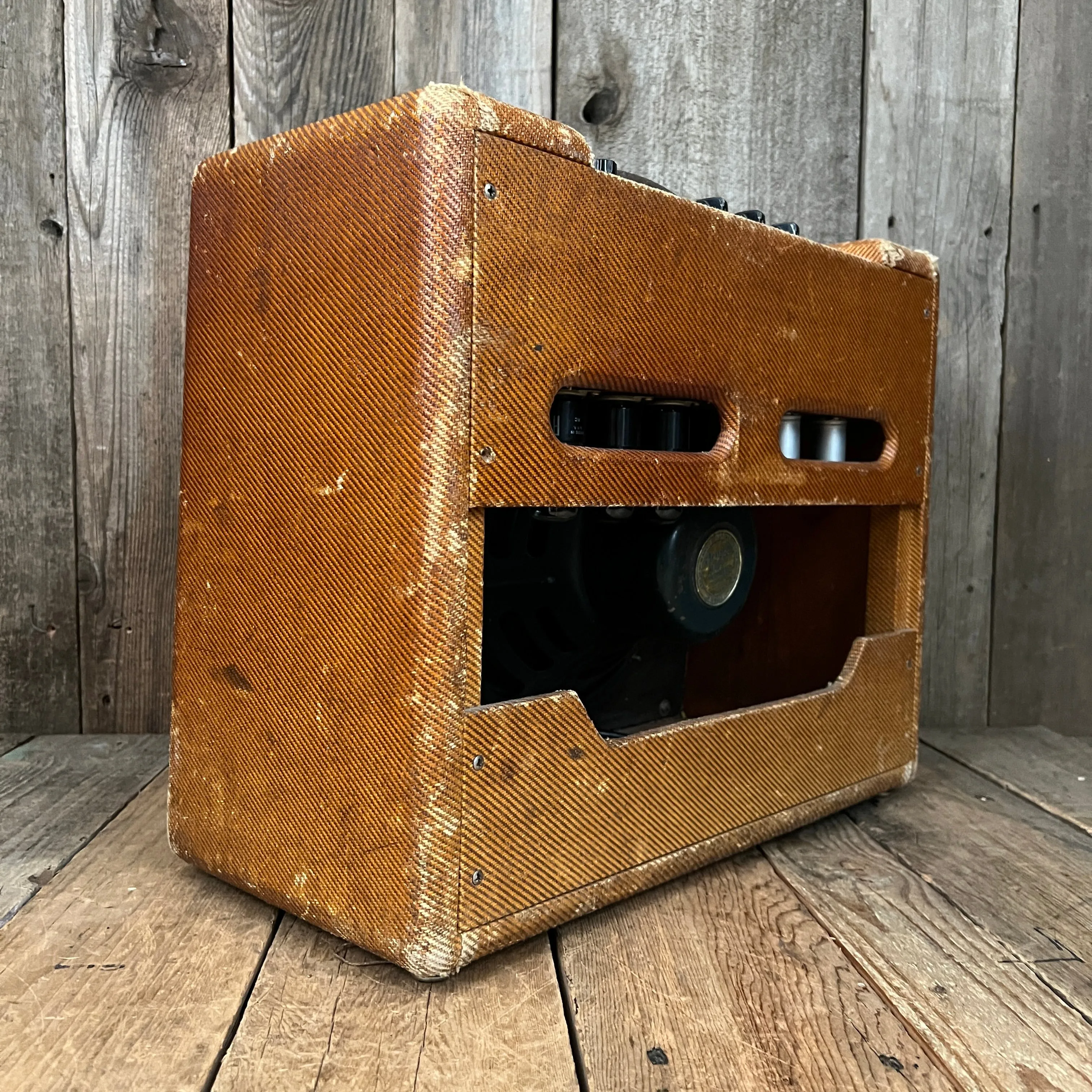SOLD - Fender Deluxe Tweed 5E3 Small Box 1955
