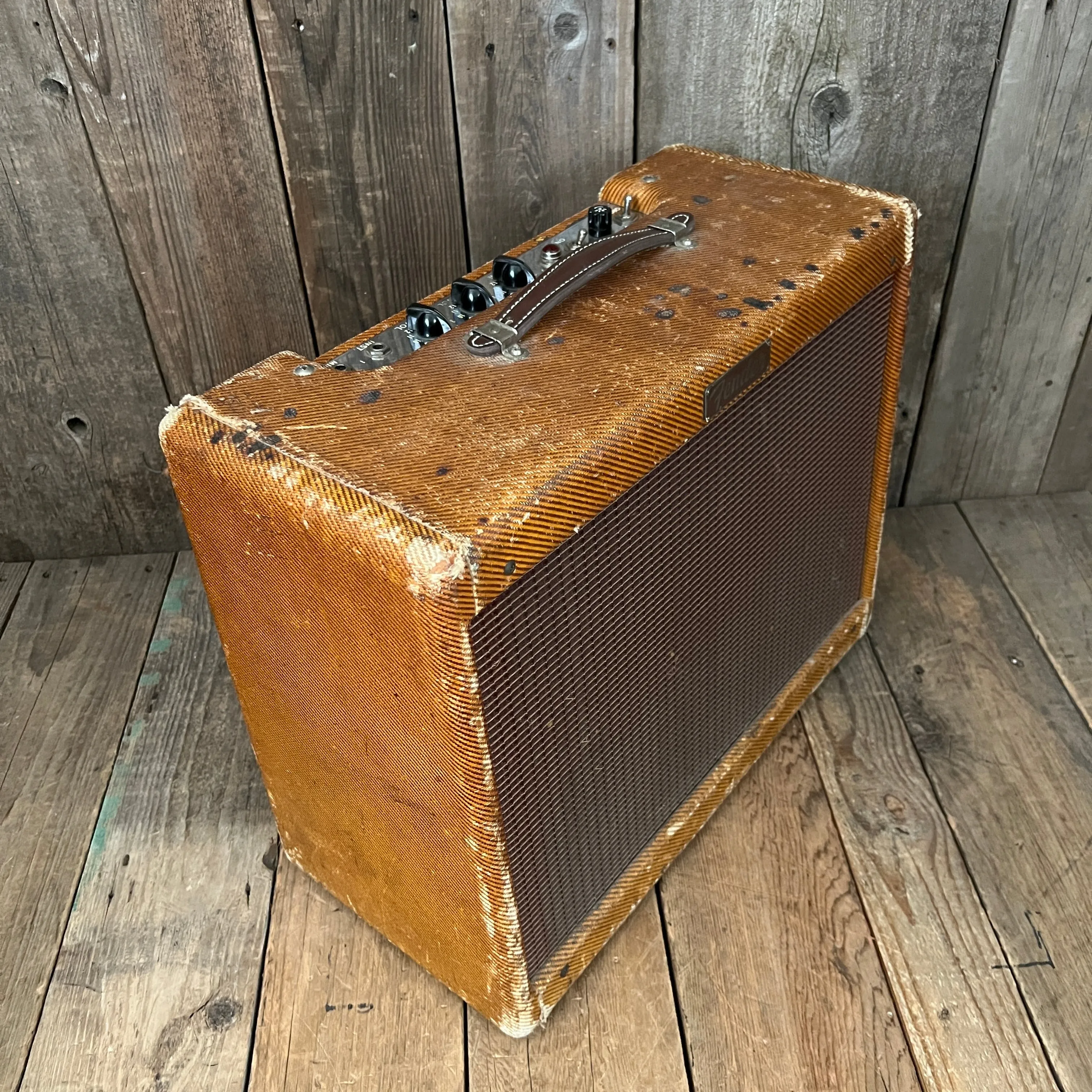 SOLD - Fender Deluxe Tweed 5E3 Small Box 1955