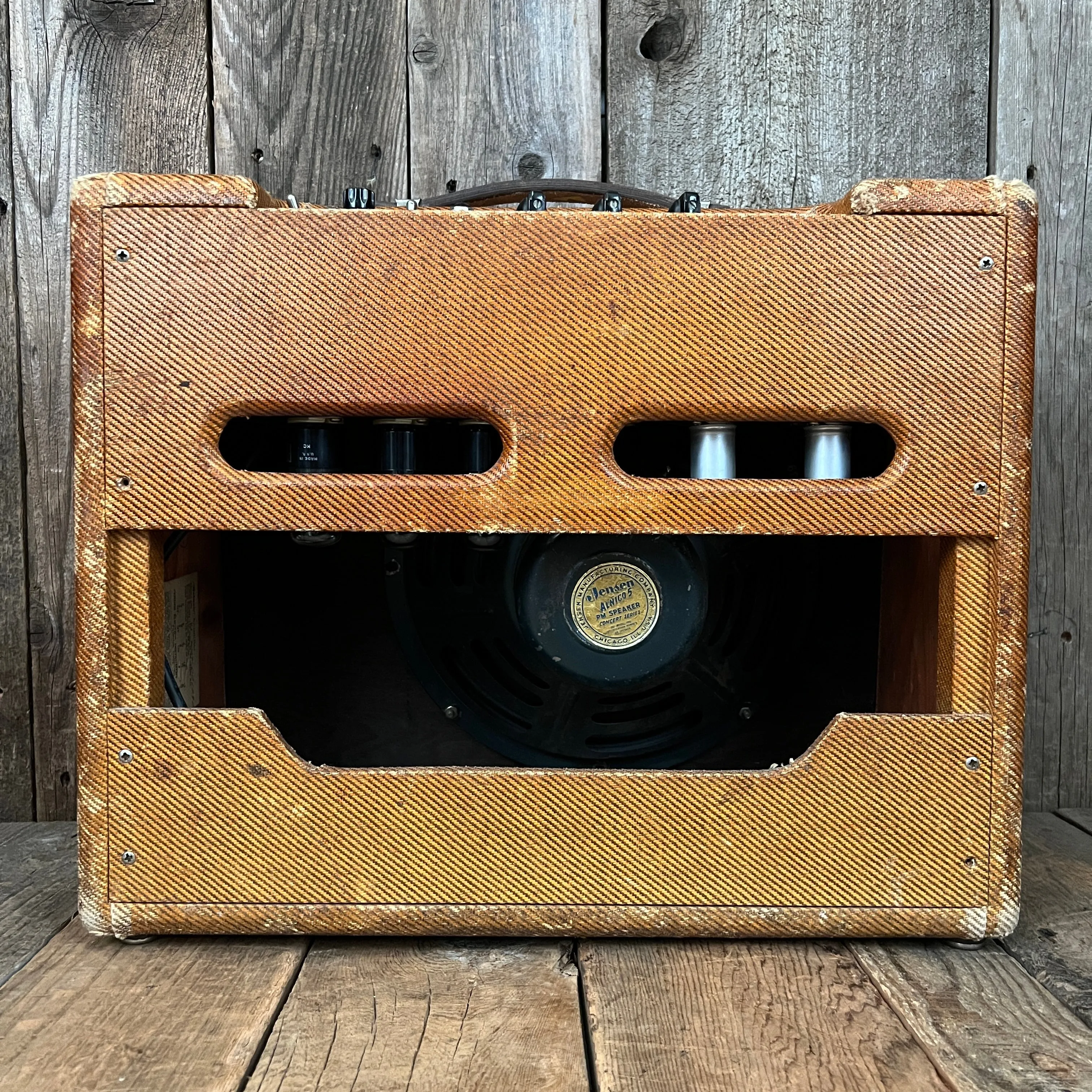 SOLD - Fender Deluxe Tweed 5E3 Small Box 1955