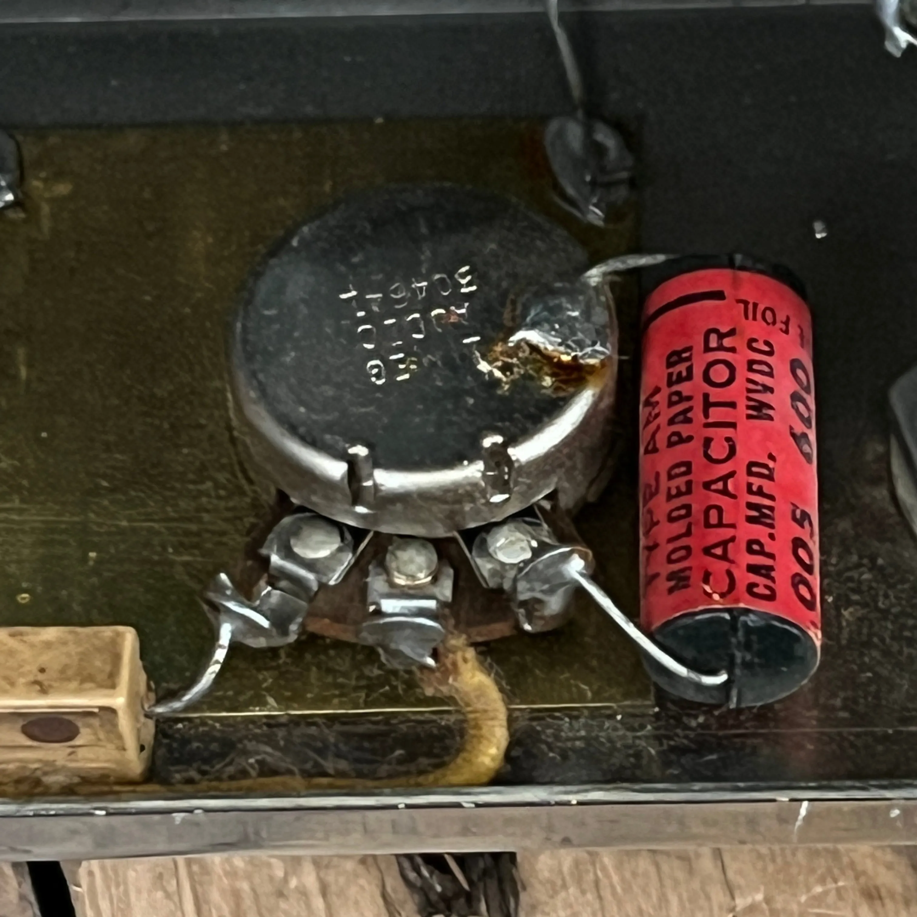 SOLD - Fender Deluxe Tweed 5E3 Small Box 1955