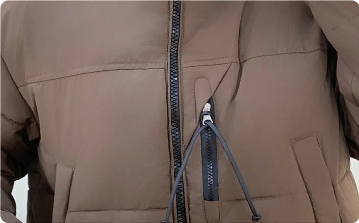 Stain-Resistant Quilted Puffer Jacket Ideal for Women's Fashion