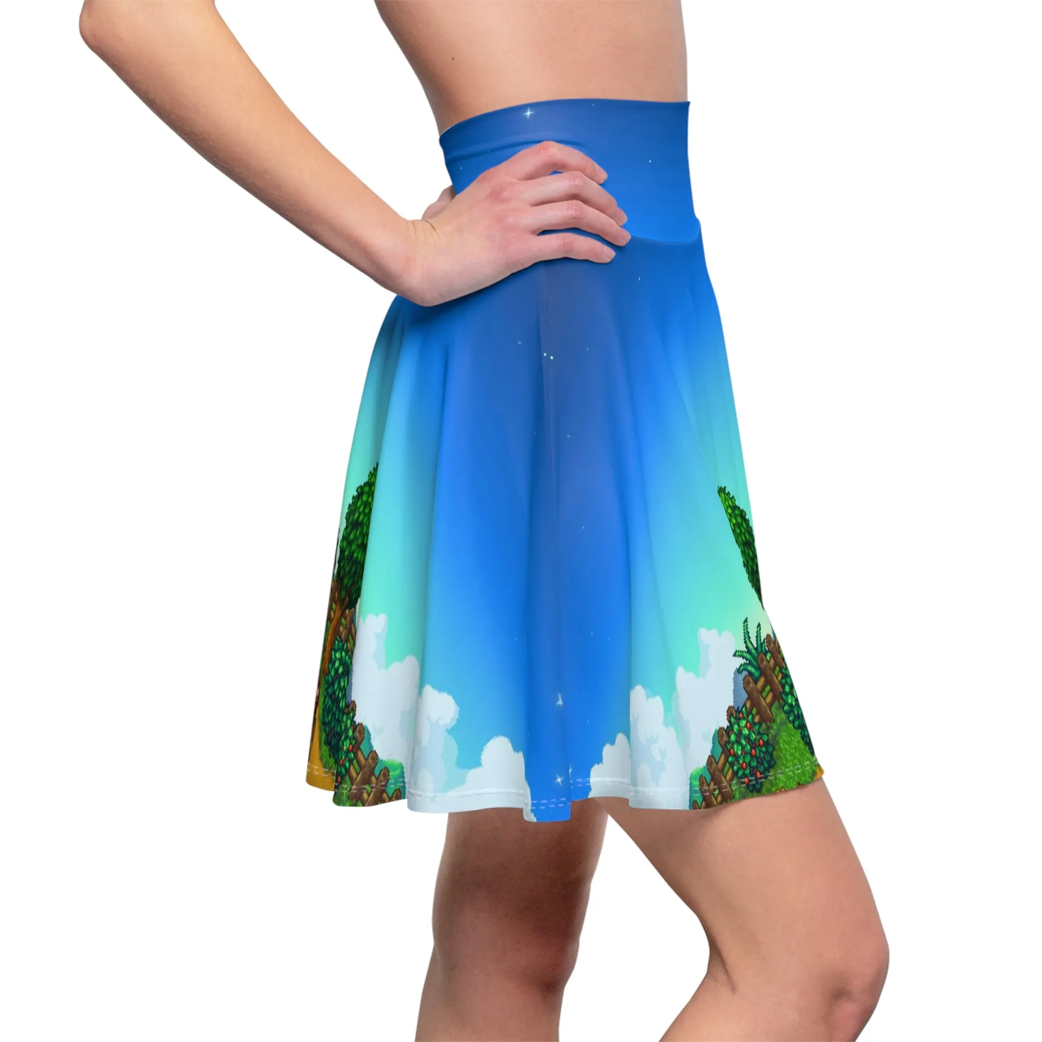 Stardew Valley Women's Skater Skirt