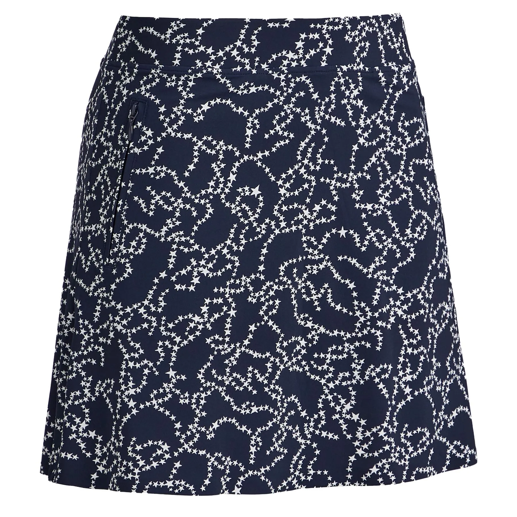 Stardust Silky Tech Nylon A-Line Skort Twilight