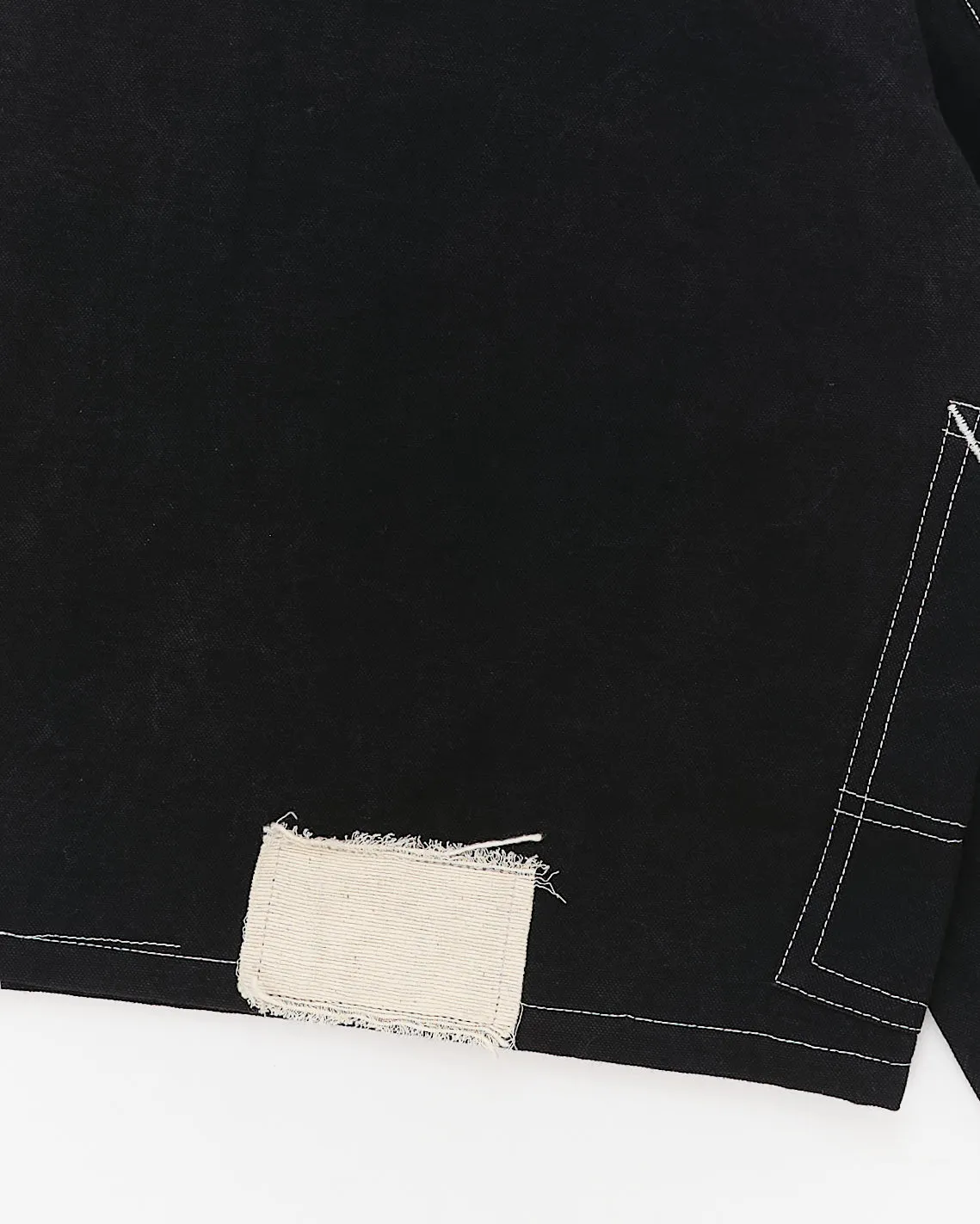 Station Jacket - Black Wonky-Wear
