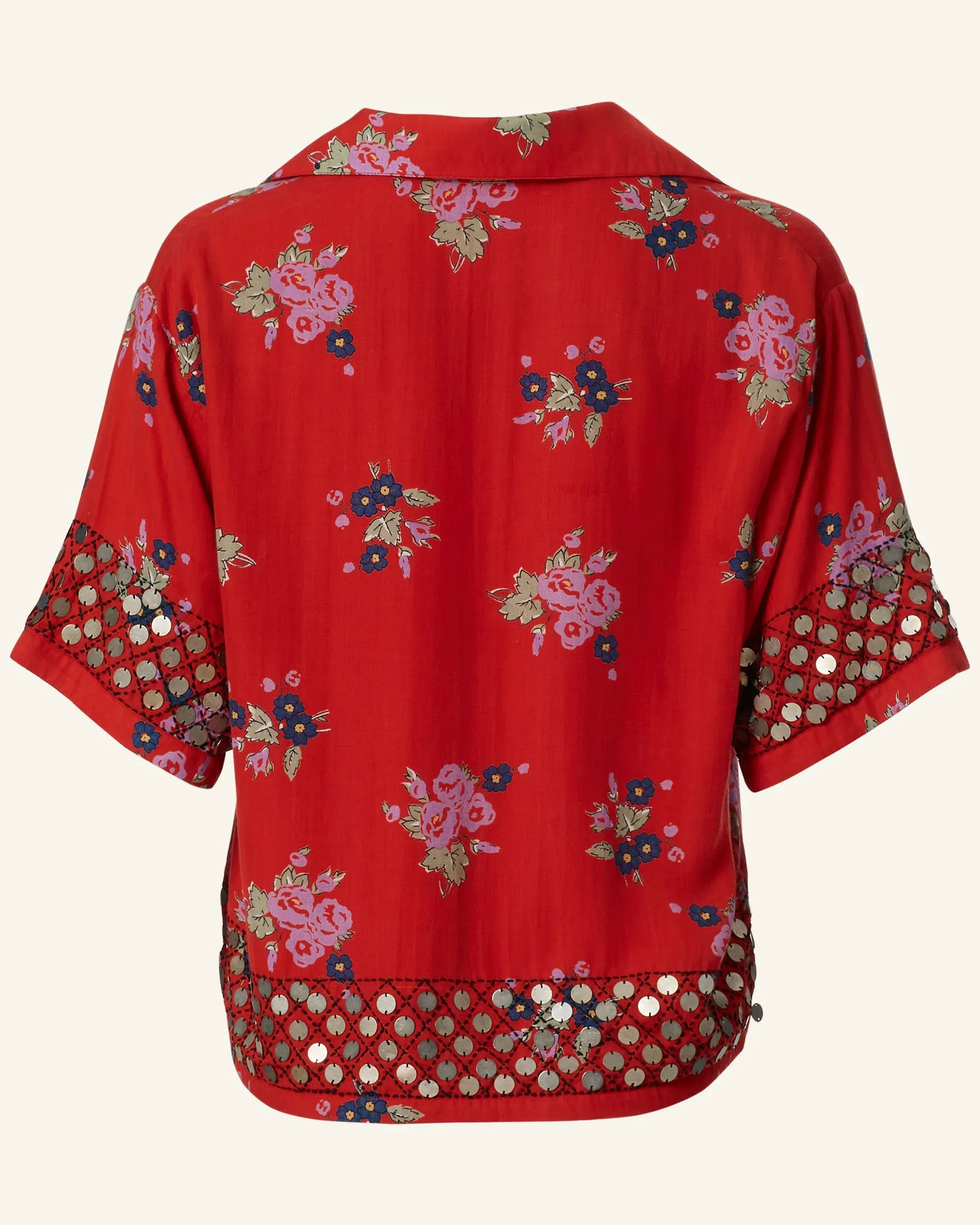 Stevie Carmine Coin Shirt