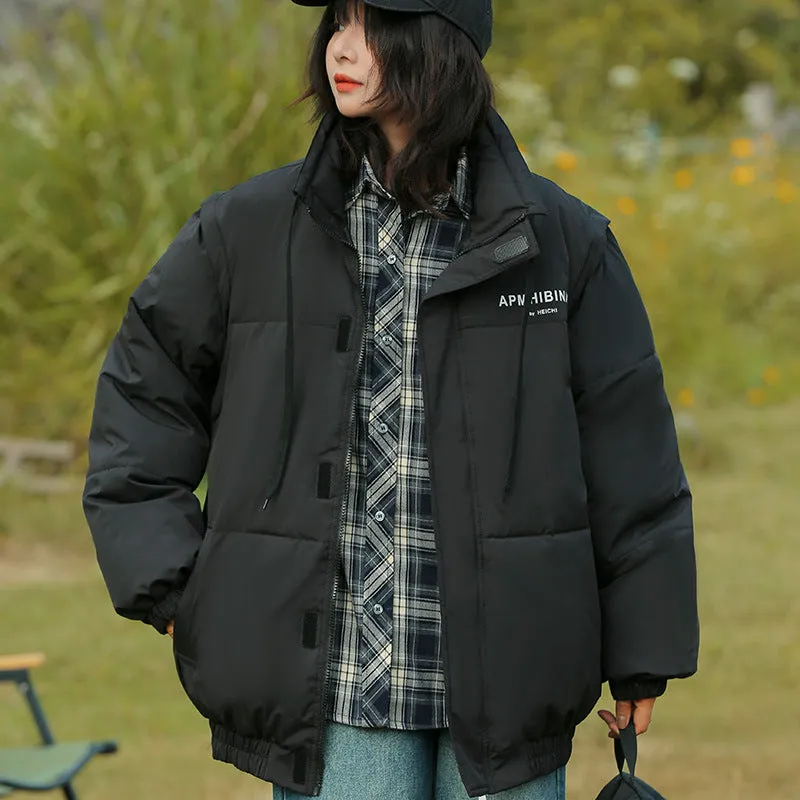 Stylish Windproof Puffer Vest with Zip Up Feature
