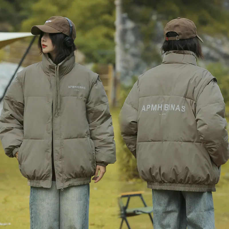 Stylish Windproof Puffer Vest with Zip Up Feature