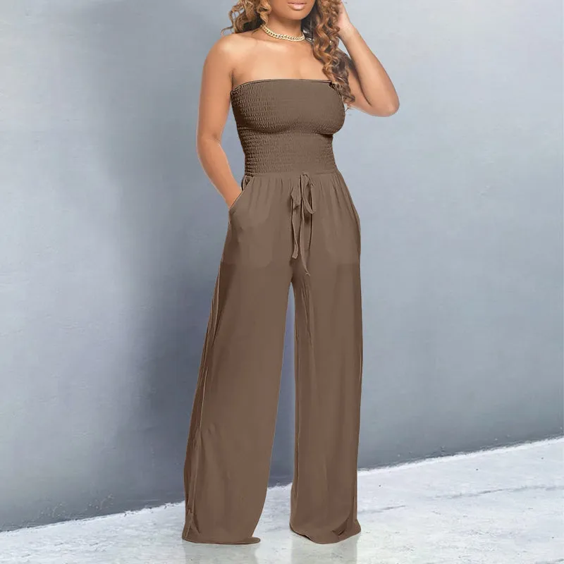 Susana® | Trendy off-the-shoulder jumpsuit